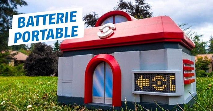 Pokémon Go : Spencer Kern fabrique une batterie portative en forme de Centre Pokémon
