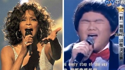 Ce jeune homme imite parfaitement la voix de Whitney Houston. Vous n'allez pas en revenir