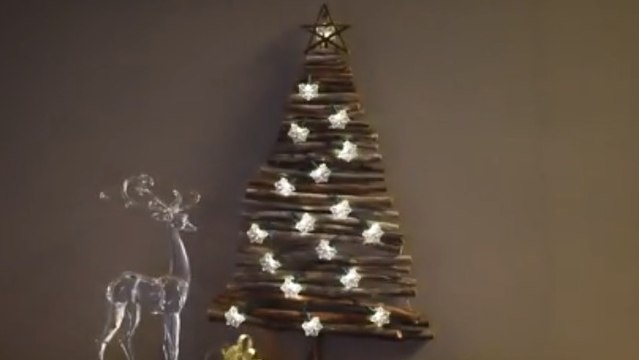 Cette décoration de Noël est très originale. Et elle est très simple à faire !