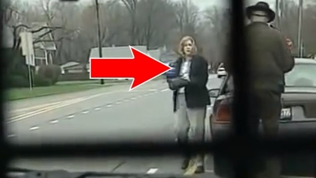 Cette femme se fait arrêter pour un excès de vitesse. Mais elle ne se doutait pas de ce qui l'attendait