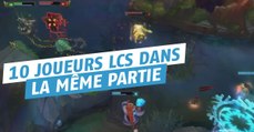 League of Legends : 10 joueurs LCS s'affrontent lors d'une custom game de haut niveau