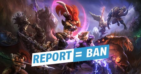League of Legends : vous pouvez être ban si vous demandez le report d'un joueur