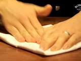 Fold a Rose Napkin