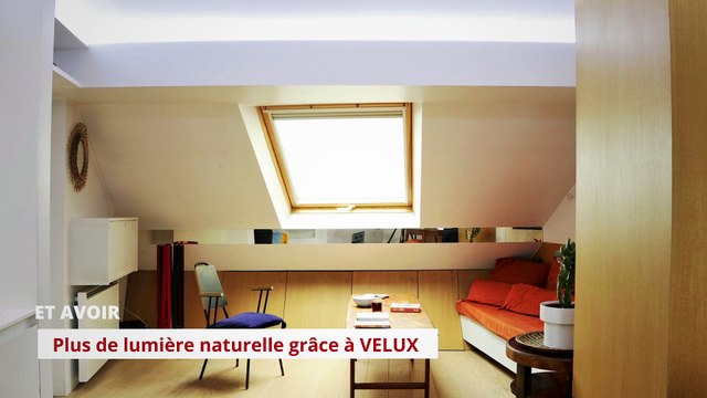 Journée de la rénovation - Aménager des combles par Velux: transformation de ce 2 pièces de 17m2