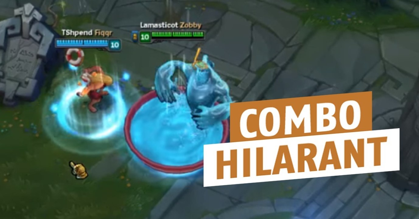 League of Legends : un français découvre un nouveau combo hilarant avec Zac et Taric