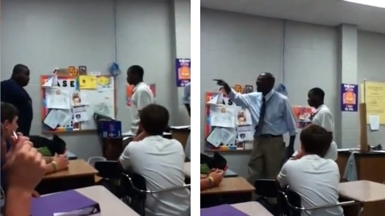 Ce prof a arrêté une bagarre entre élèves de la plus belle des manières
