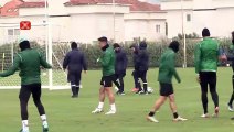 Giresunspor, Konyaspor maçı hazırlıklarını tamamladı