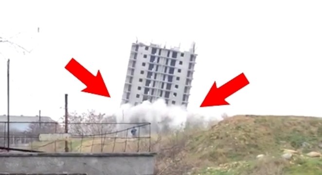 Ils avaient prévu de démolir de cet immeuble, mais tout ne s'est pas passé comme prévu