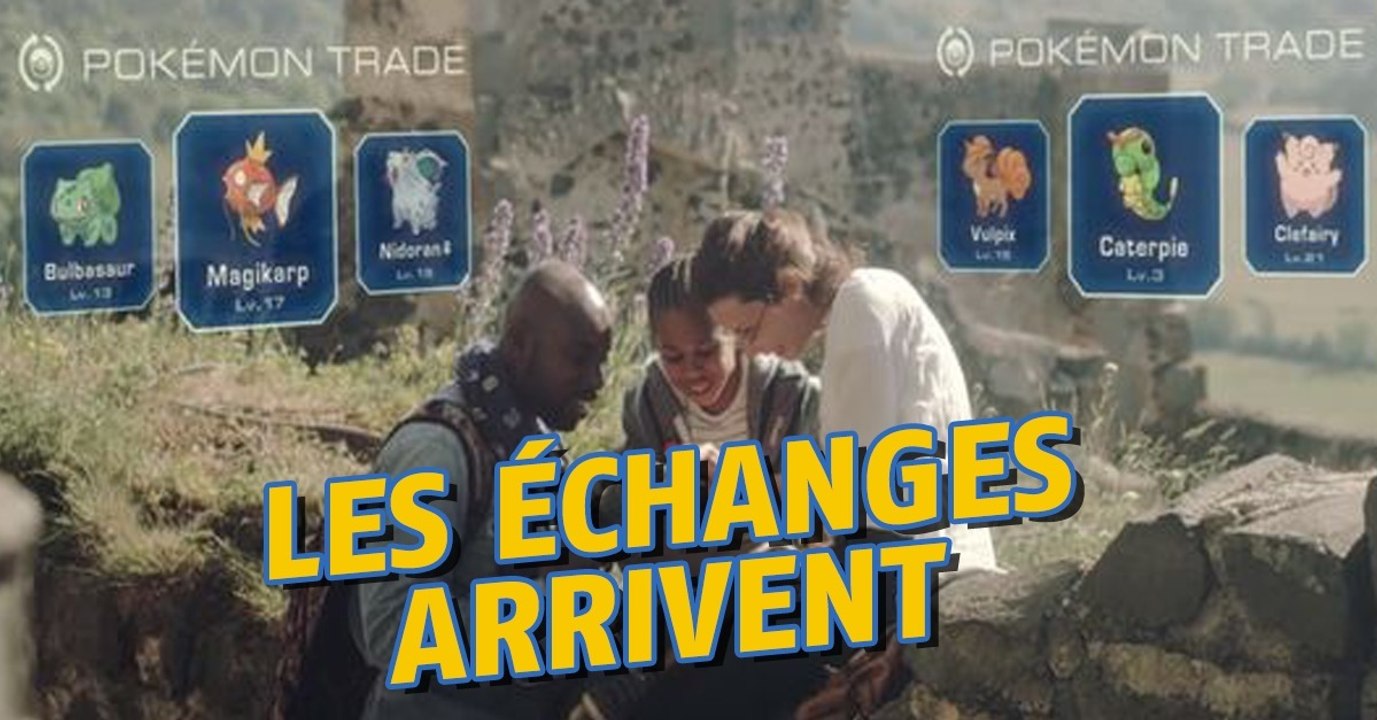 Pokémon Go : des informations sur les échanges Pokémon ont fuité