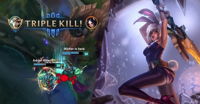 League of Legends : un Challenger spécialiste de Riven, ça ressemble à ça