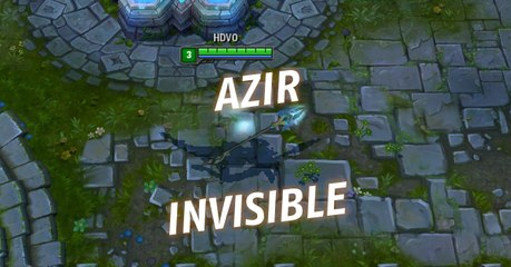 League of Legends : un champion permet de rendre Azir invisible