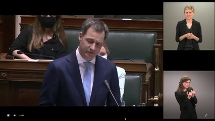 Alexander De Croo fier de la reformé sur les prix de l'énergie : "Ce gouvernement fait du bien aux gens"