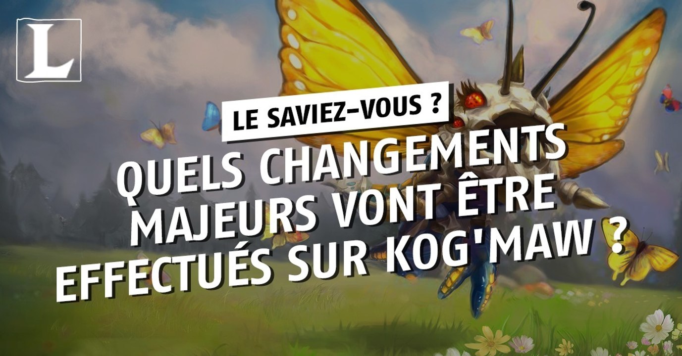 League of Legends : quels changements majeurs vont être effectués sur Kog'Maw ?