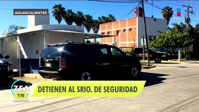 Detienen al secretario de Seguridad Pública de Aguascalientes