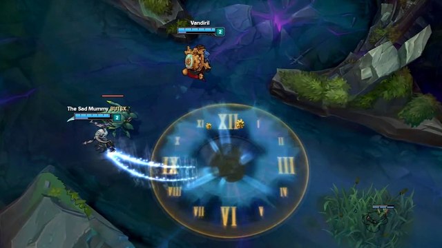League of Legends : Diana peut activer les bombes de Zilean avec Croissant Lunaire (A)