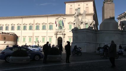 Download Video: Quirinale, Mattarella si dirige in auto a Montecitorio per il giuramento