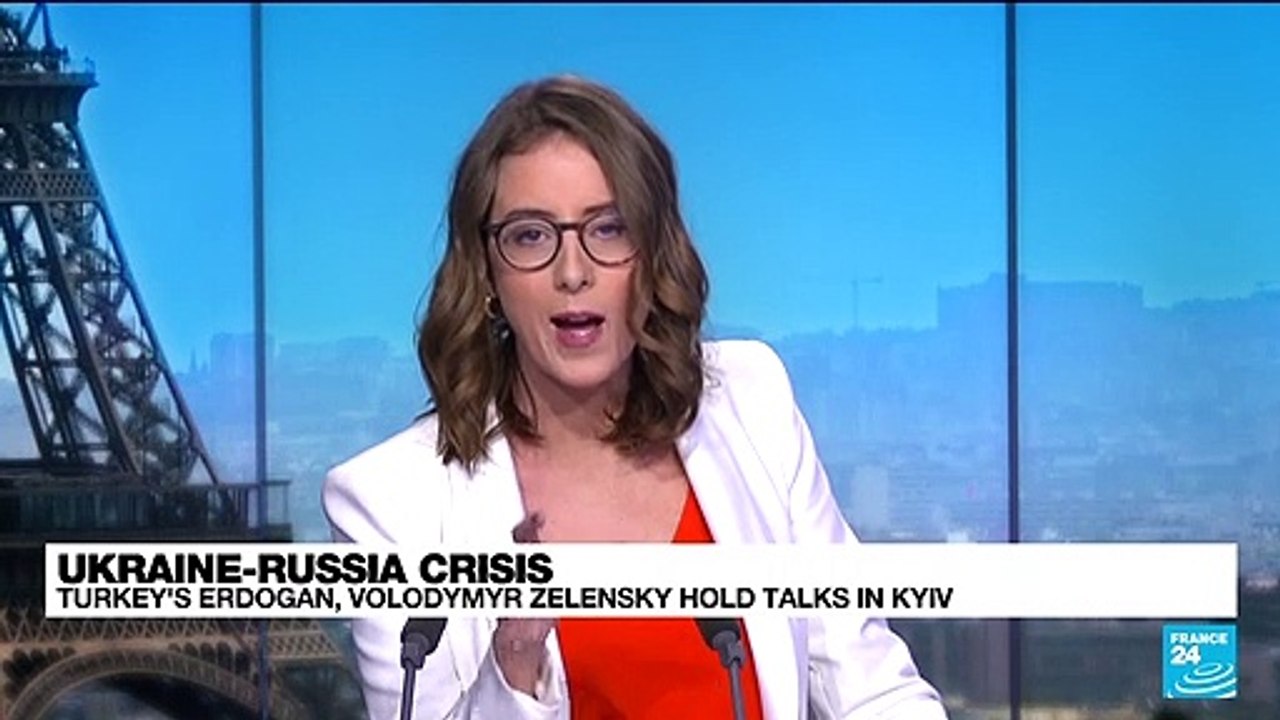 Erdogan visits Ukraine as Europe pushes to defuse Russia tensions