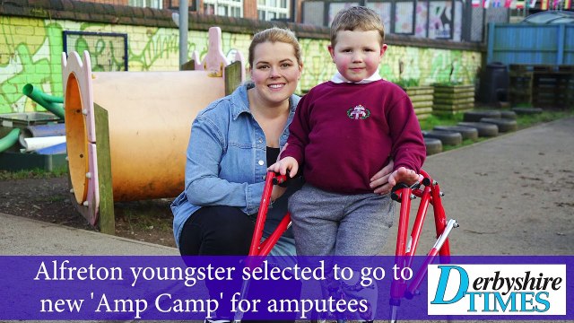 Alfreton youngster selected to go to new 'Amp Camp' for amputees