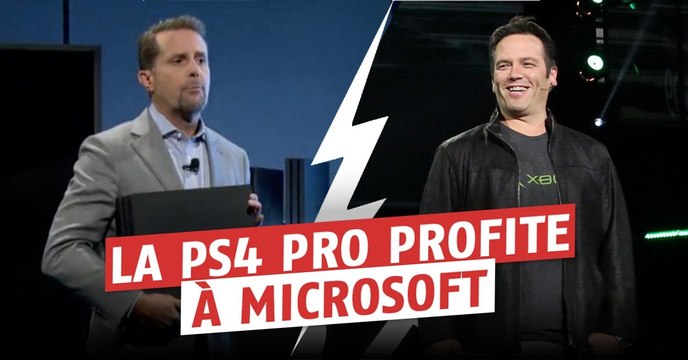 PlayStation 4 Pro : l'annonce de la console a fait plus de bien à Microsoft qu'à Sony