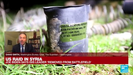 Biden says Islamic State leader killed in Syria raid