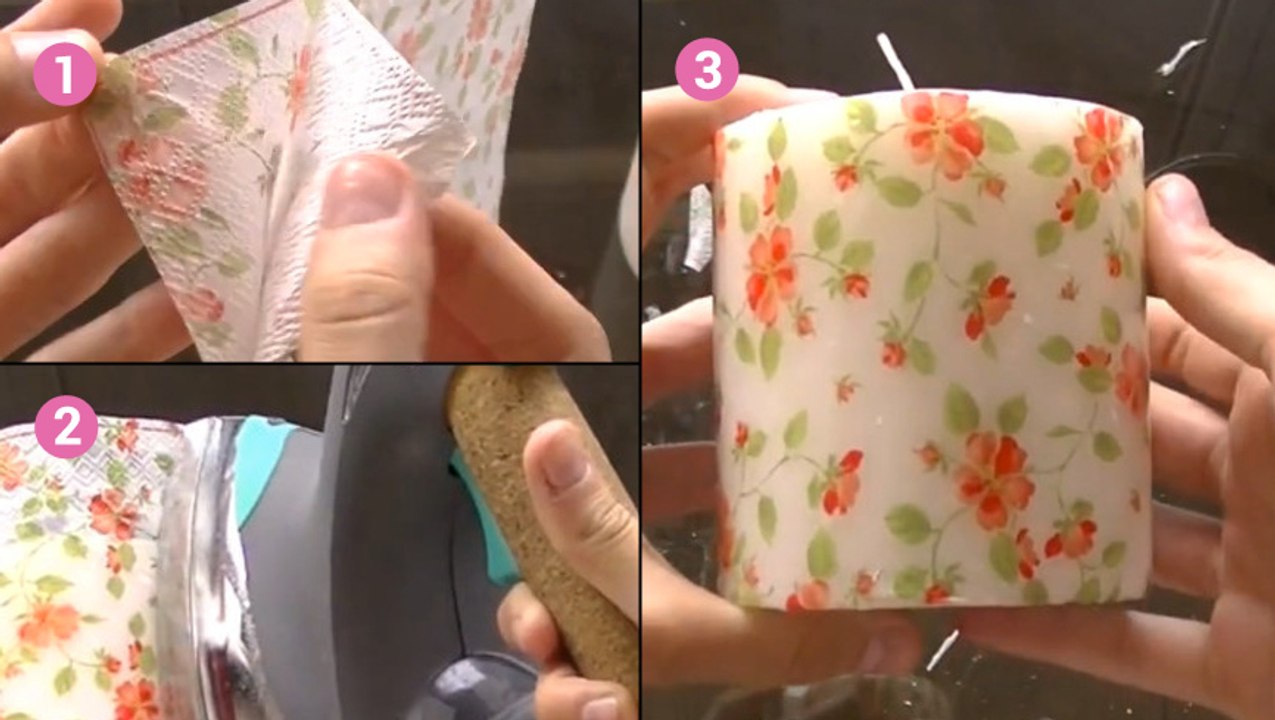 Avec une simple serviette en papier et un fer à repasser, elle arrive à faire quelque chose de génial ! Vous allez vouloir tester