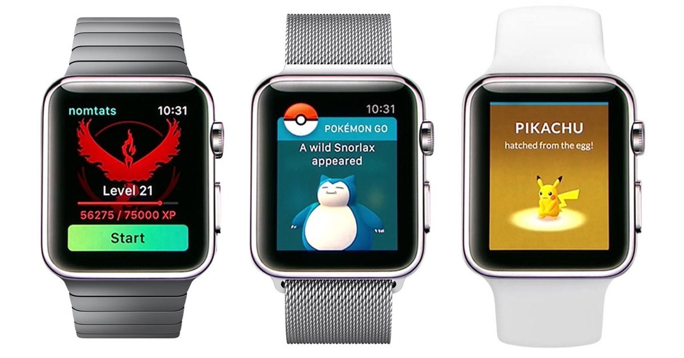Pokémon Go : le jeu de Niantic arrive sur Apple Watch !