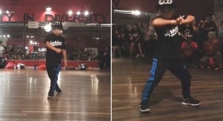 Ce garçon réalise une chorégraphie étonnante. Vous n'allez pas en revenir