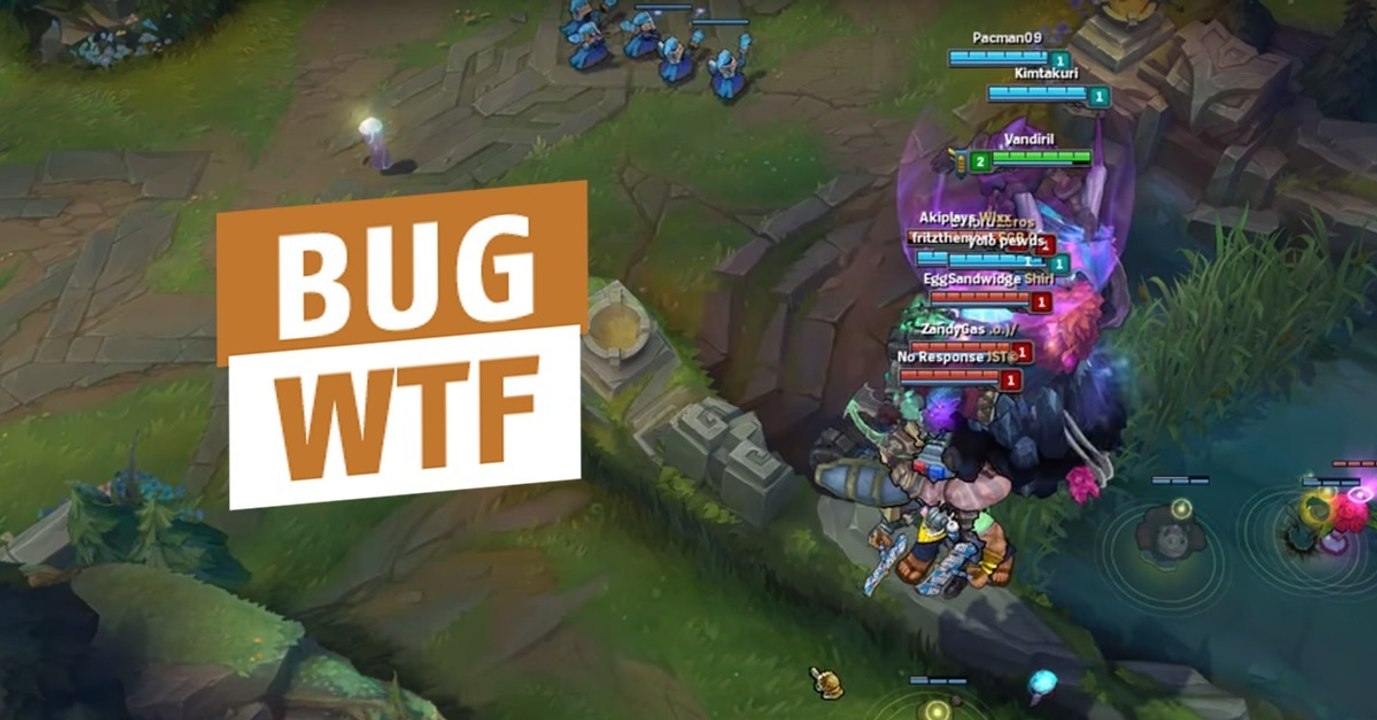 League of Legends : utilisez le A de Bard sur un tunnel et vous obtiendrez le bug le plus WTF du jeu