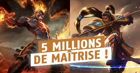 League of Legends : un Coréen vient d'atteindre les 5 millions de points de maîtrise