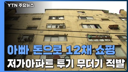 아빠 돈으로 12채 쇼핑...저가아파트 투기 무더기 적발 / YTN
