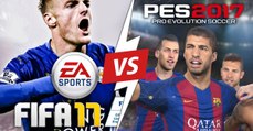 FIFA 17 et PES 2017 : le titre d'EA se vend 40 fois plus que celui de Konami