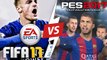 FIFA 17 et PES 2017 : le titre d'EA se vend 40 fois plus que celui de Konami