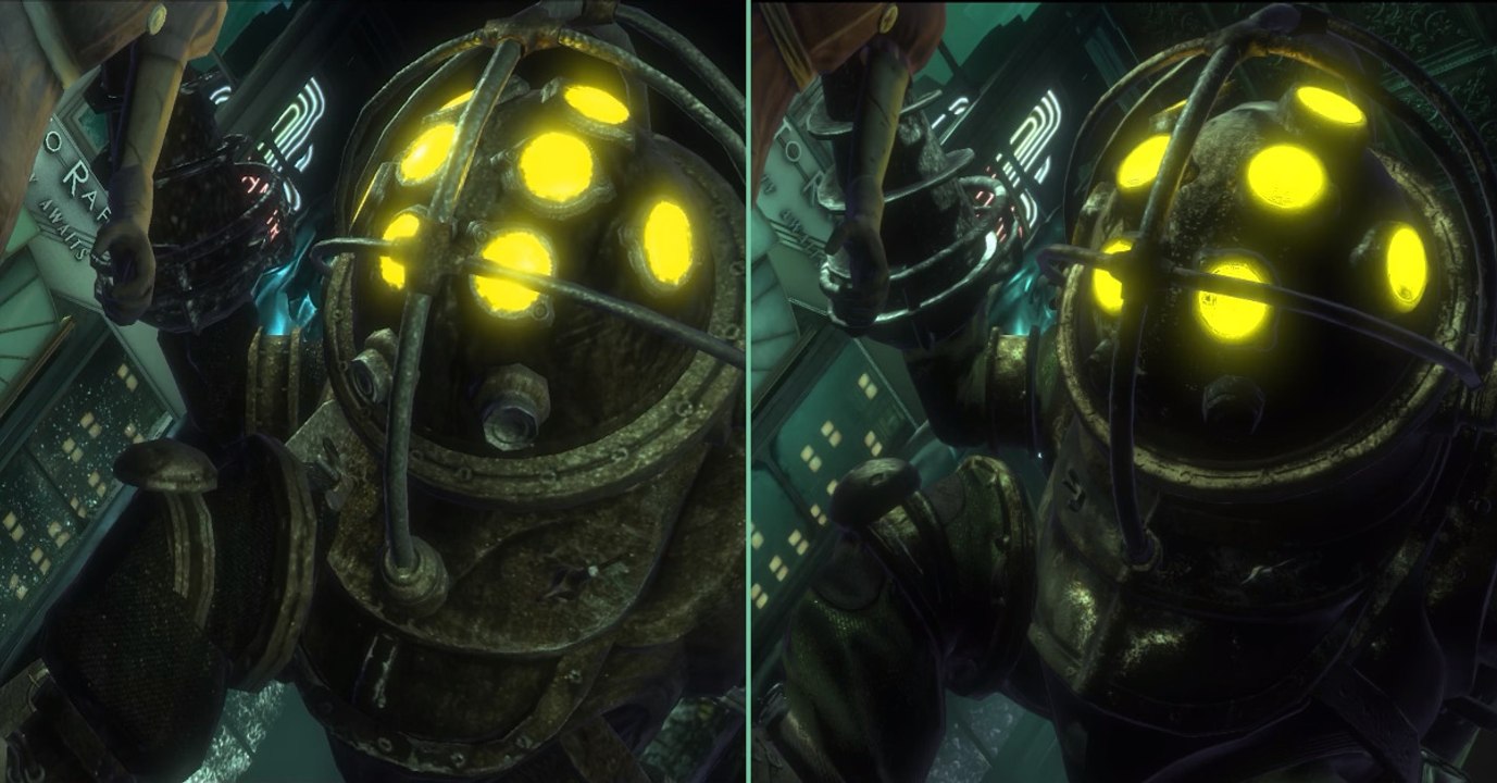 Bioshock The Collection : la comparaison graphi...