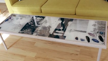 Customisez une table en quelques minutes avec cette technique incroyable. Vous n'allez pas en revenir !