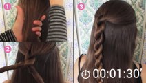 Comment réaliser une tresse cordée ? Cette coiffure originale ne prend que quelques minutes !