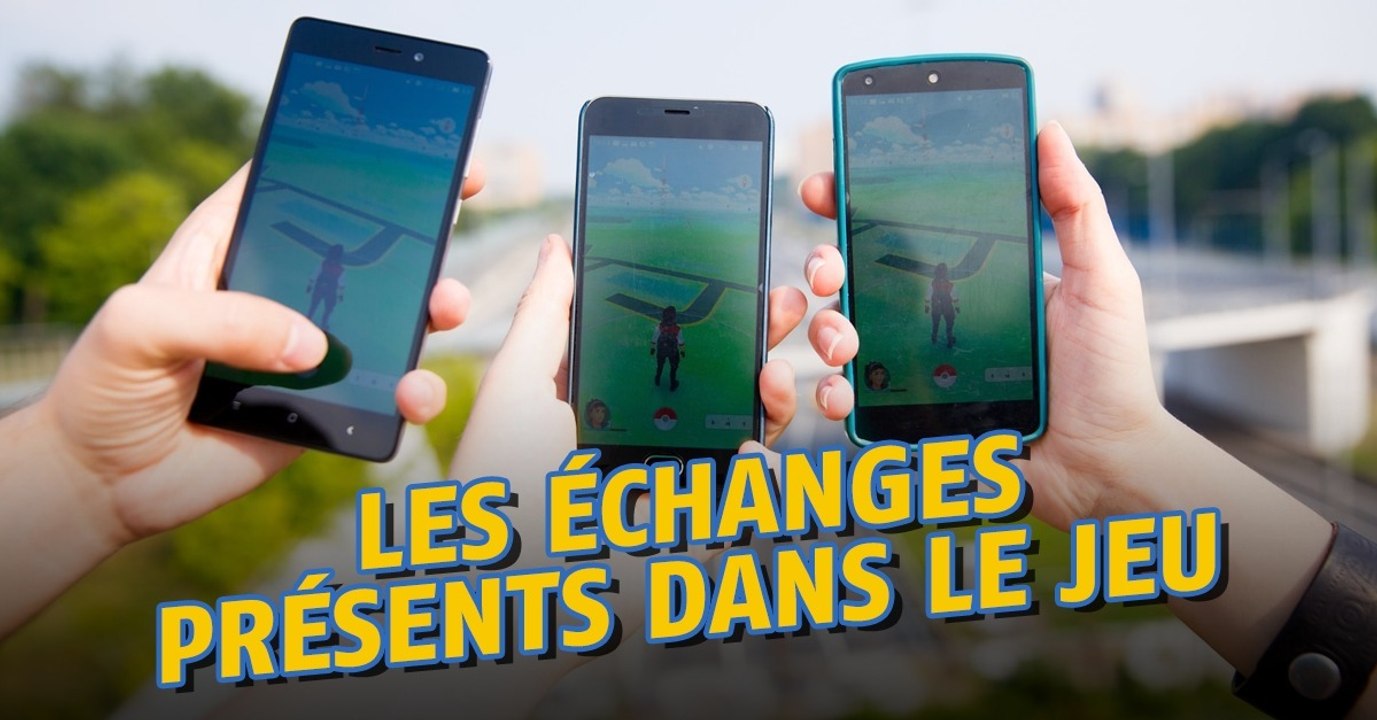 Pokémon Go : le système d'échange a été repéré dans les fichiers du jeu