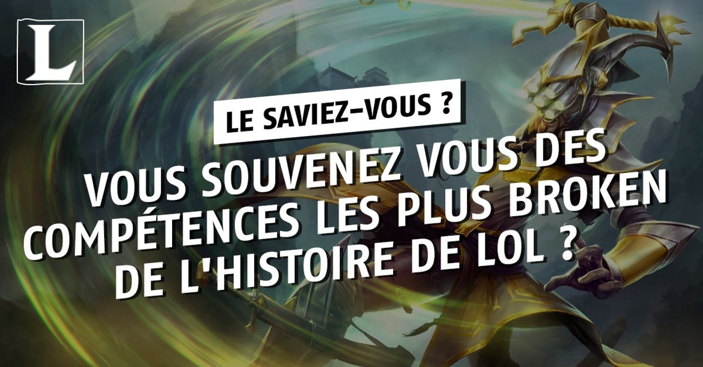 League of Legends : vous souvenez vous des comp...