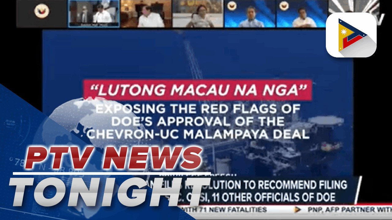 Sen. Gatchalian files resolution to recommend filing of charges against Sec. Cusi and 11 other officials of DOE
