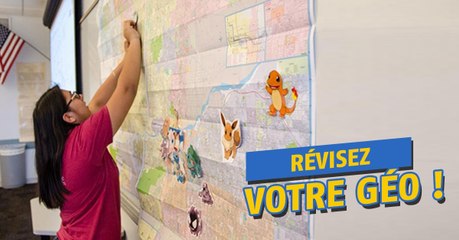 Pokémon GO : une école américaine se sert du jeu pour faire travailler la géographie à ses élèves
