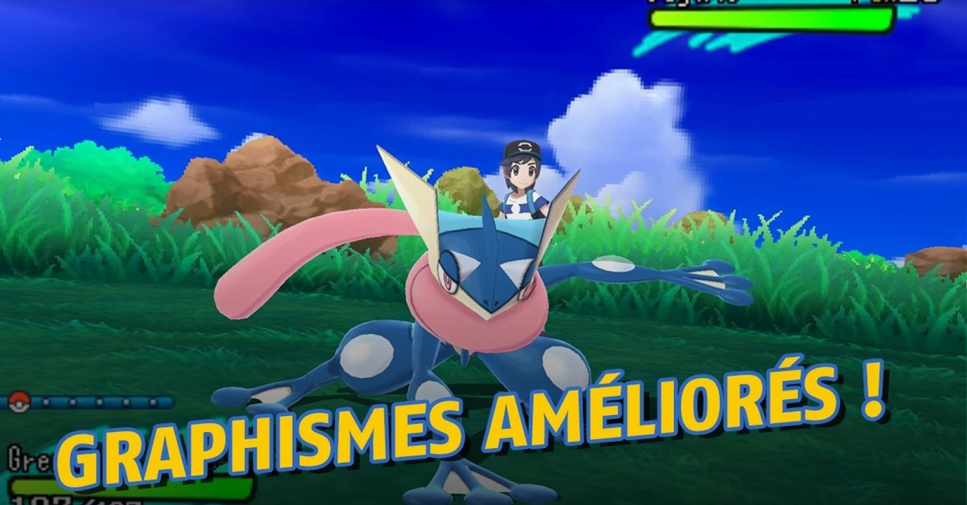 Pokémon Soleil et Lune : les fans améliorent déjà les graphismes du jeu
