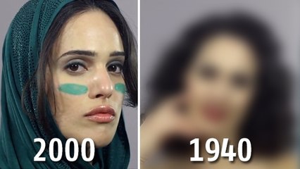 100 ans d'évolution de la beauté en Iran résumés en une minute !