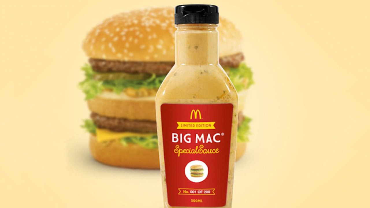Vous pouvez acheter la sauce du Big Mac sur Ebay !