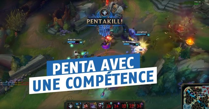 League of Legends : Jhin réalise un pentakill avec une seule compétence