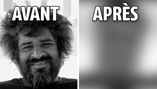 Ils ont décidé d'aller relooker des sans-abri. Et le résultat est difficile à croire