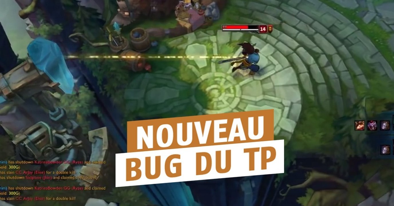 League of Legends : attention un nouveau bug du TP apparu sur le patch 6.21 peut vous tuer instantanément