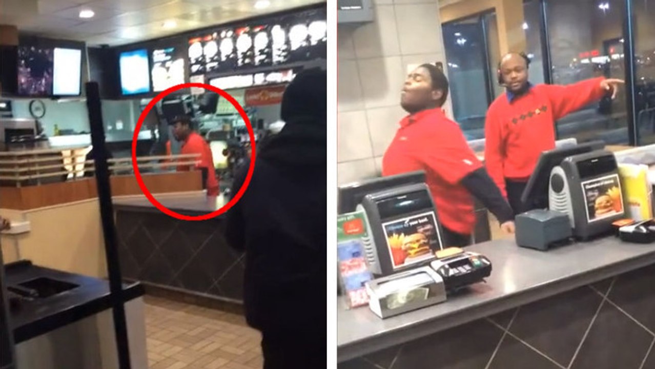 Cet employé de McDo vient d'apprendre qu'il est renvoyé. Sa réaction est incroyable