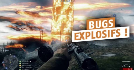 Battlefield 1 : certains joueurs sont témoins de bugs explosifs spectaculaires !