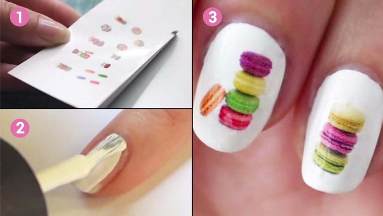 Plus besoin d'acheter des stickers pour les ongles ! Voici comment les faire soi-même