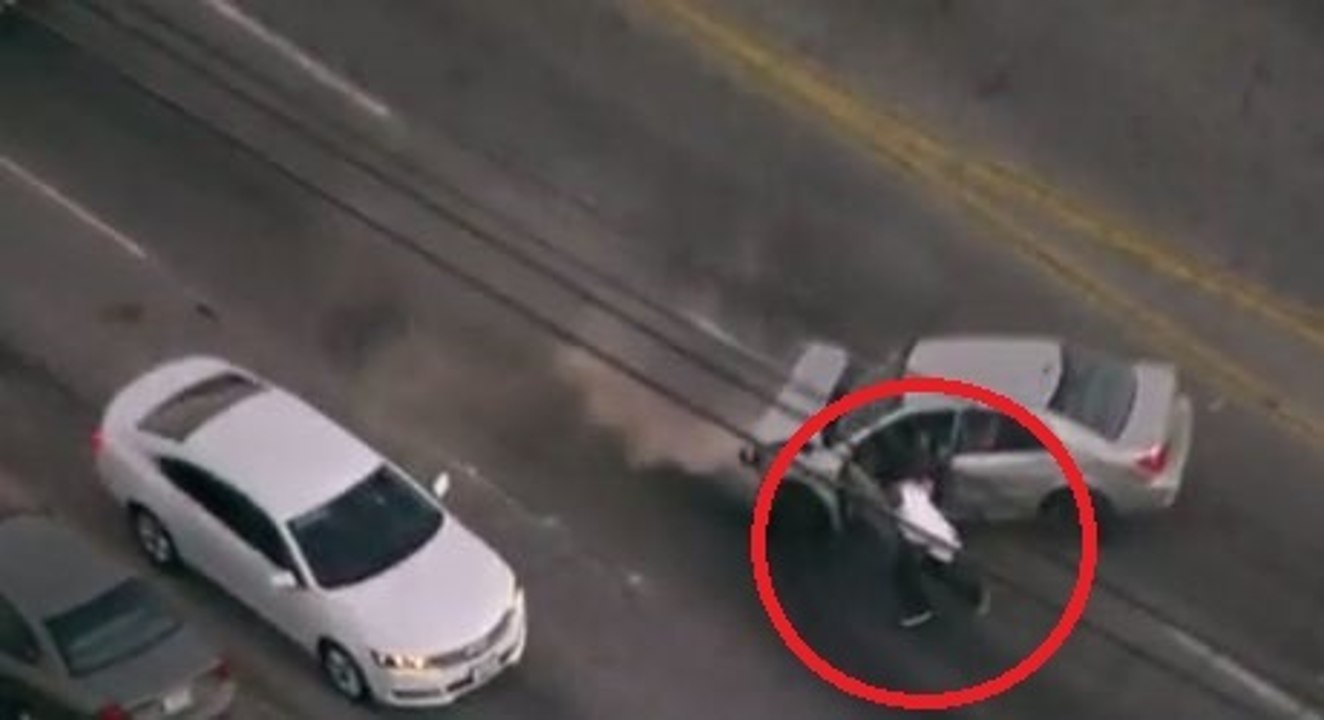 Cet homme fuit les policiers dans une course poursuite digne de GTA