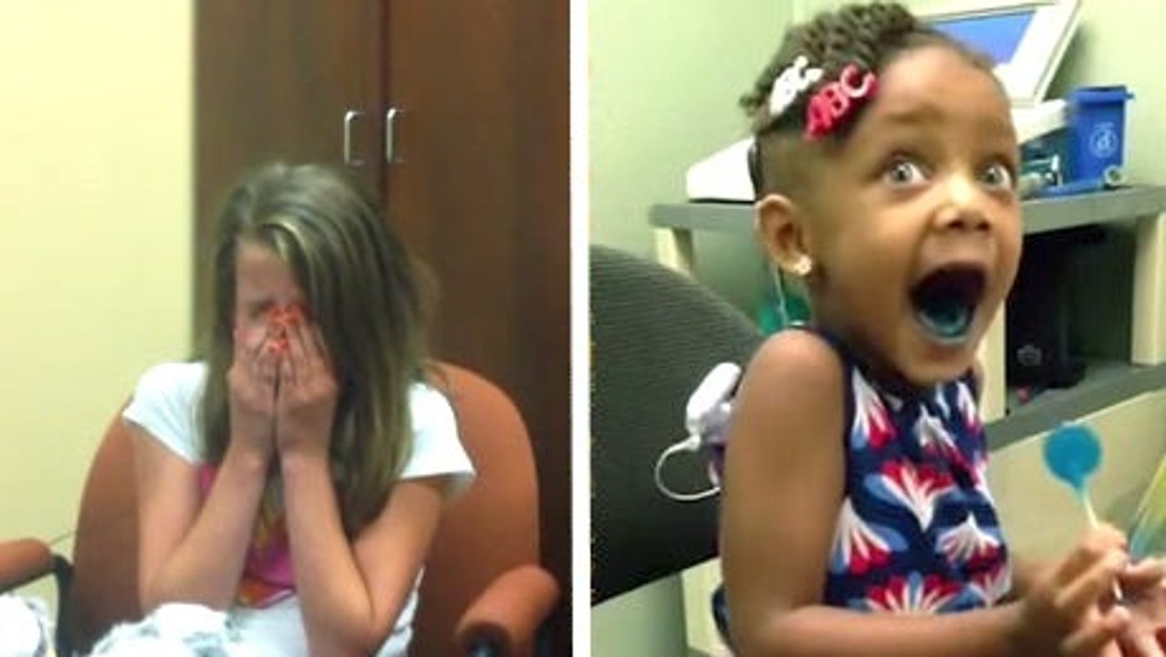 Sourdes, ces personnes entendent leurs proches pour la première fois de leur vie !